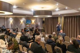 Group of customers in a room at the Meet the Housing Ombudsman Event